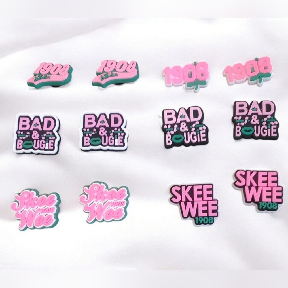 AKA Sorority Croc Charms
